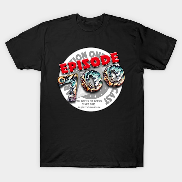 Earth Station One Episode 700 T-Shirt by The ESO Network